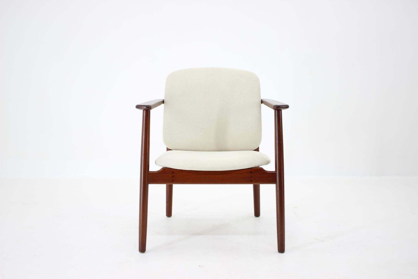 1960s Børge Mogensen Teak Armchair Model 165 Produced By Søborg Møbelfabrik,Denm photo furniture