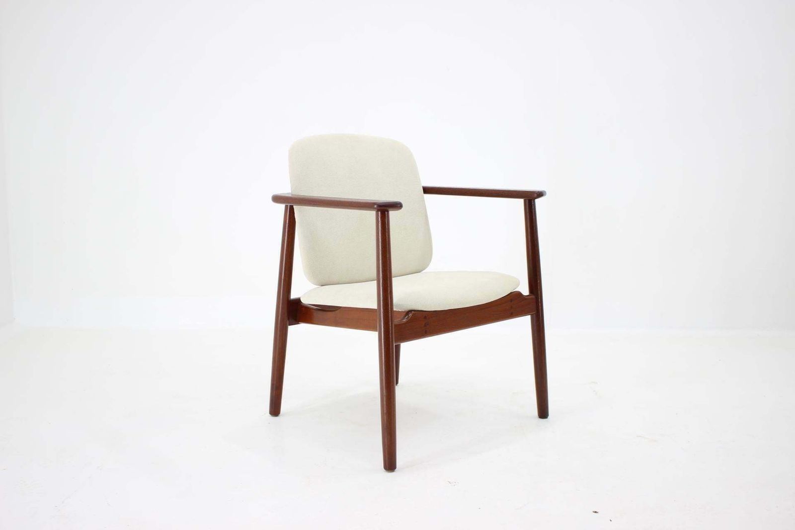 1960s Børge Mogensen Teak Armchair Model 165 Produced By Søborg Møbelfabrik,Denm photo Furniture