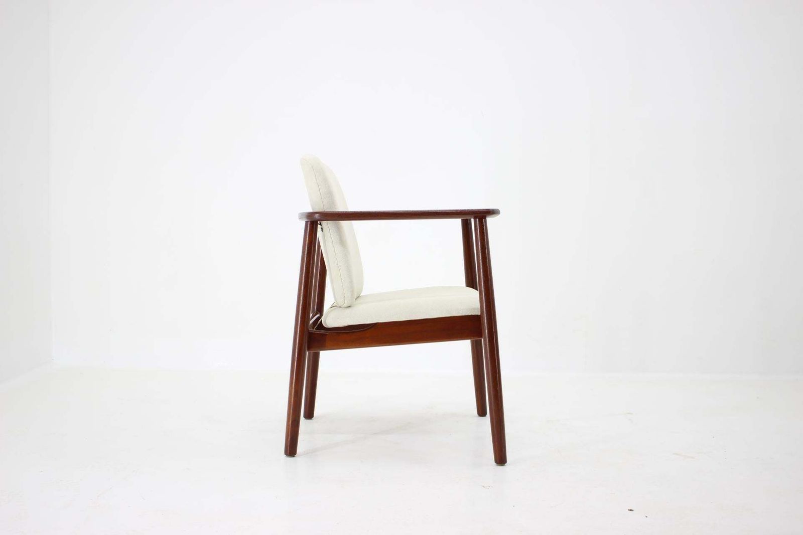 1960s Børge Mogensen Teak Armchair Model 165 Produced By Søborg Møbelfabrik,Denm photo 1367.0