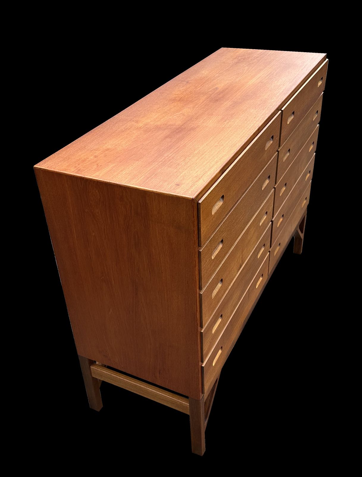 10 Dawer Teak Chest By Borge Mogensen For Fdb Mobler photo Furniture