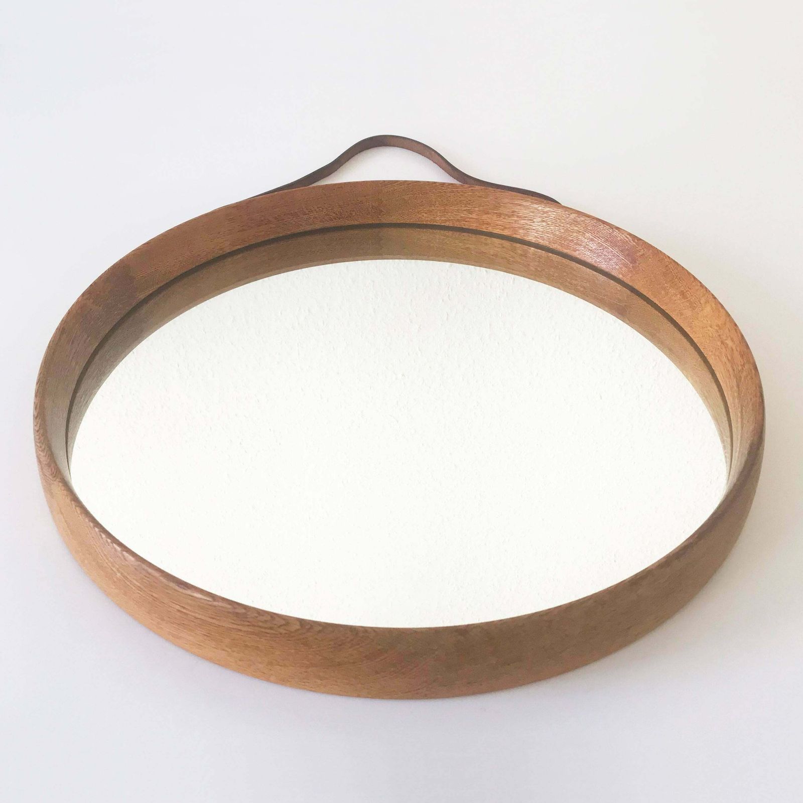 Mid Century Modern Wall Mirror By Uno & östen Kristiansson For Luxus photo for sale