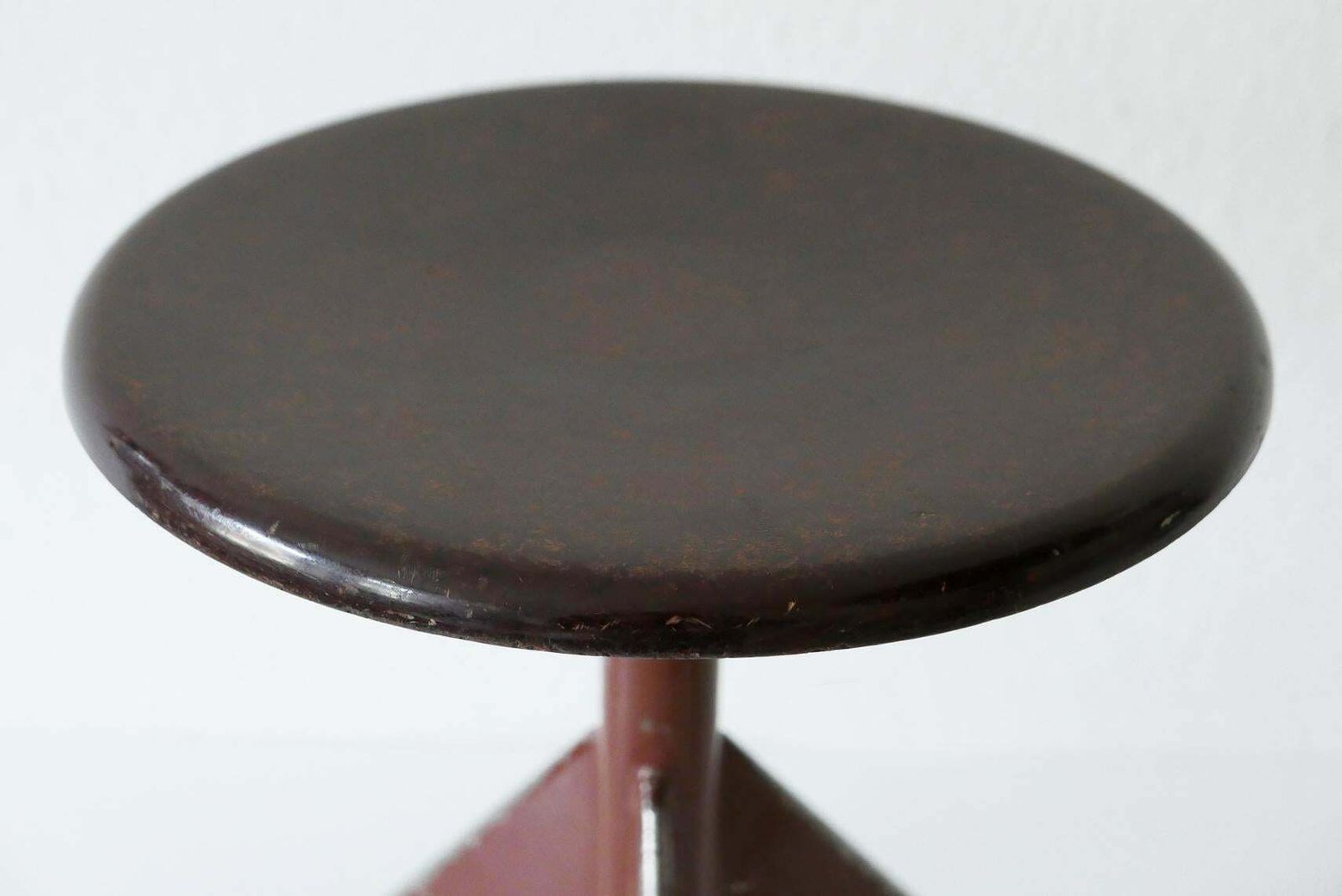 Set Of Two Industrial Workshop Stools By Ab Odelberg Olsen, 1930s, Sweden photo Furniture