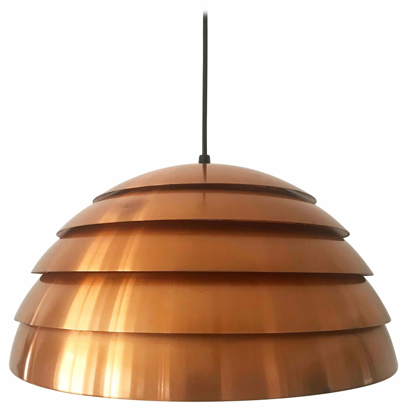 photo vintage Exceptional Beehive Pendant Lamp By Hans Agne Jakobsson, Sweden, 1960s