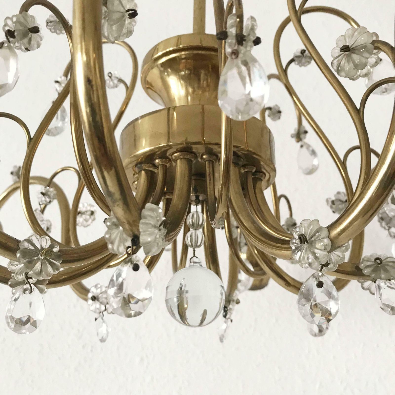 photo furniture Eight Armed Sputnik Chandelier Or Pendant Lamp Bud By J. &L. Lobmeyr, Vienna