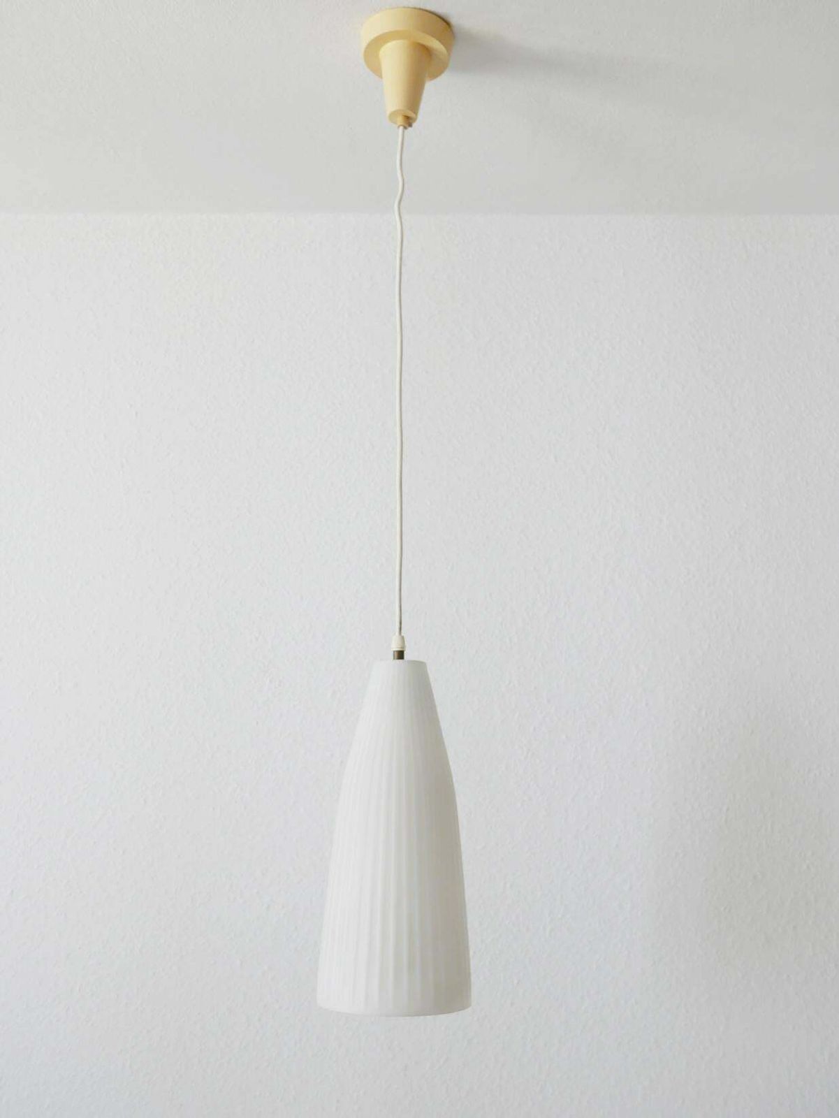 Mid Century Modern Pendant Lamp By Aloys F. Gangkofner For Peill&Putzler, 1950s
