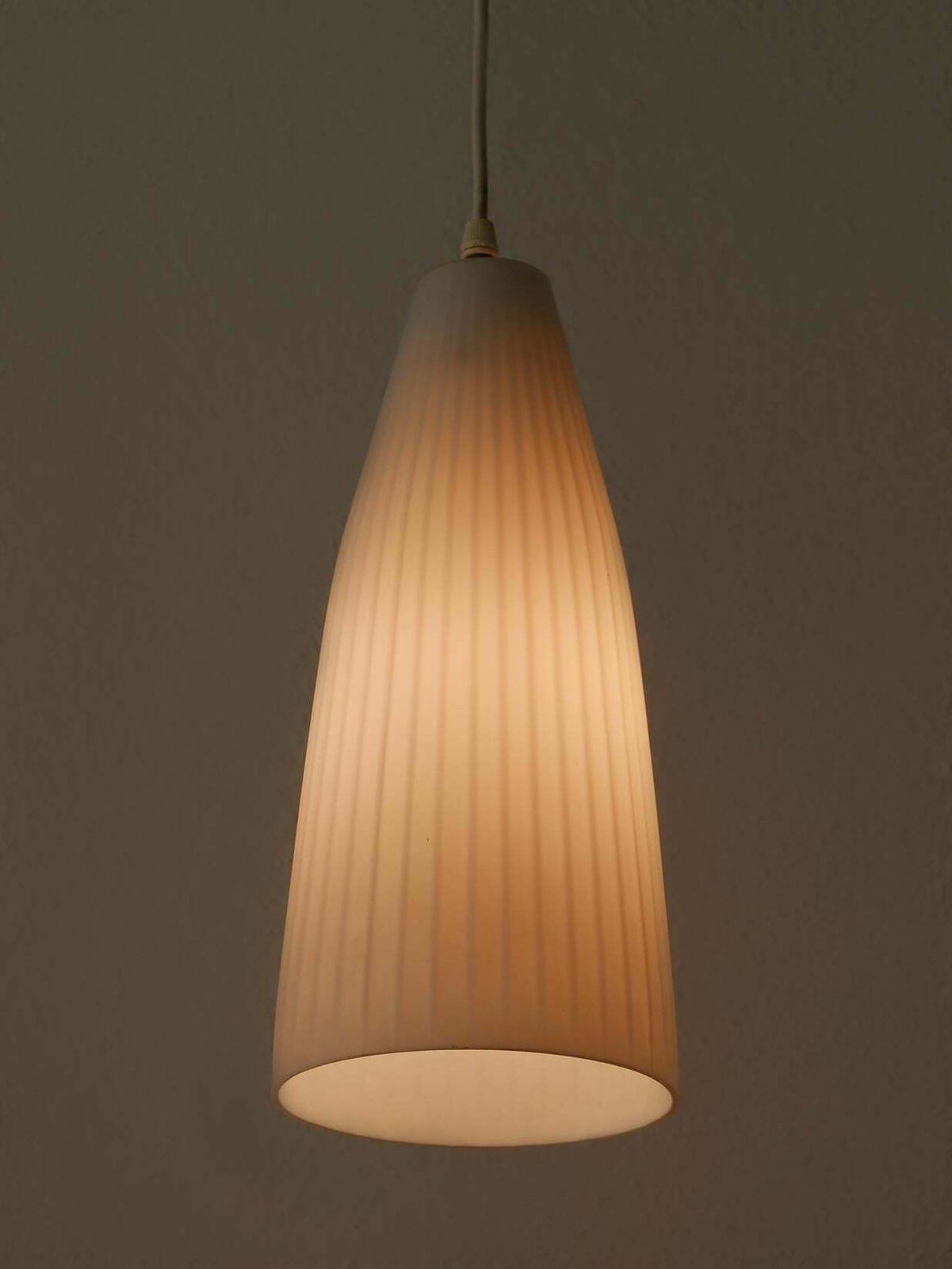 Mid Century Modern Pendant Lamp By Aloys F. Gangkofner For Peill&Putzler, 1950s photo vintage