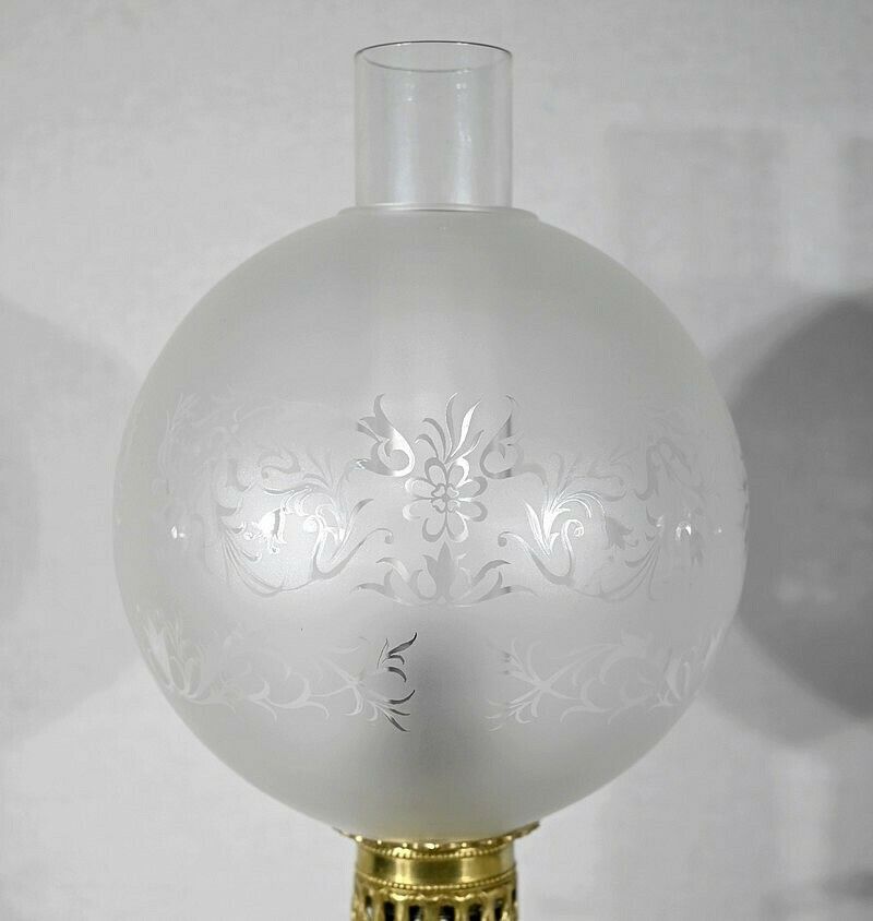Pair Of Oil Lamps, Napoleon III Period   Mid 19th Century photo buy