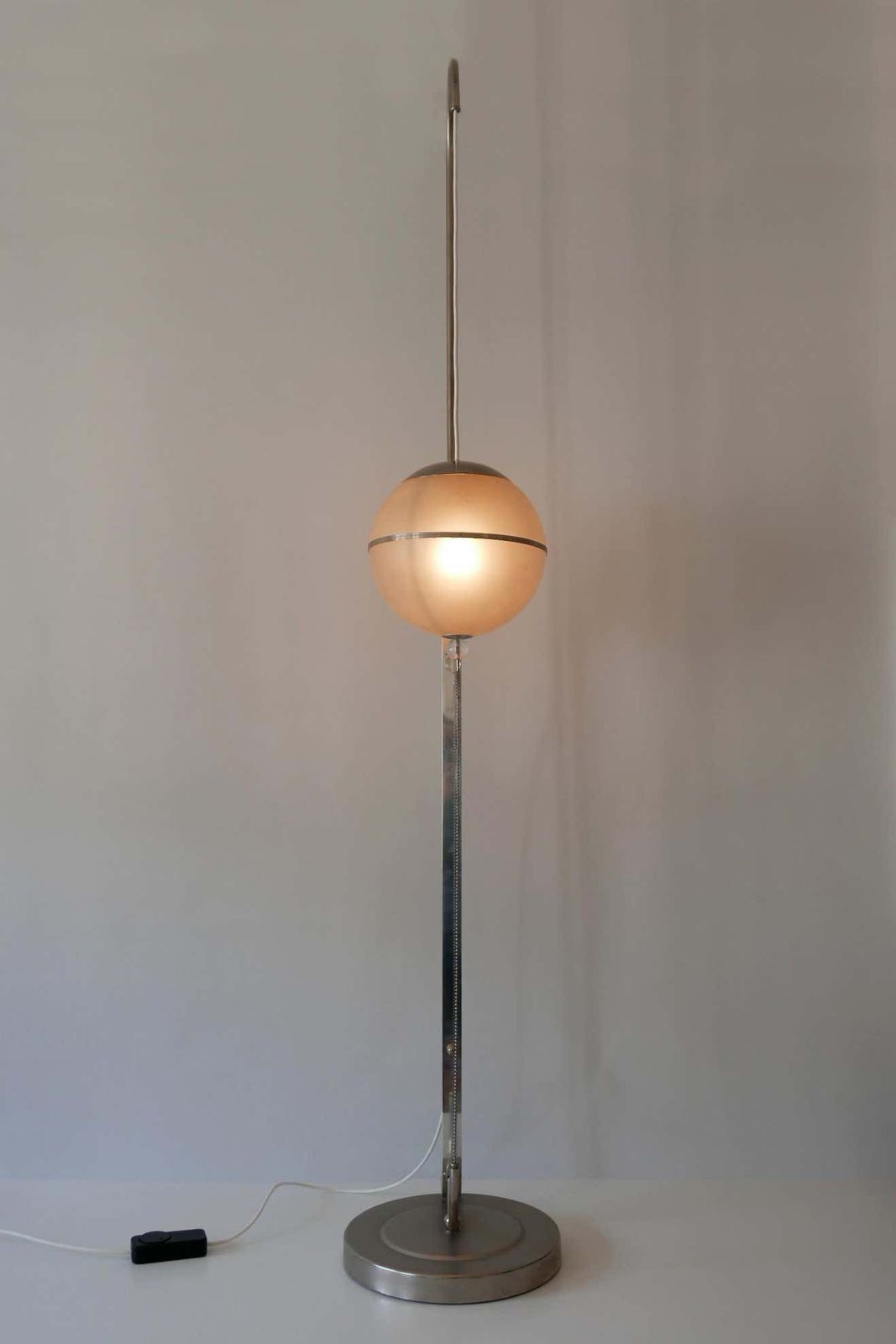 photo furniture Bauhaus Floor Lamp By Karl Trabert For Schanzenbach & Co 1930s Germany