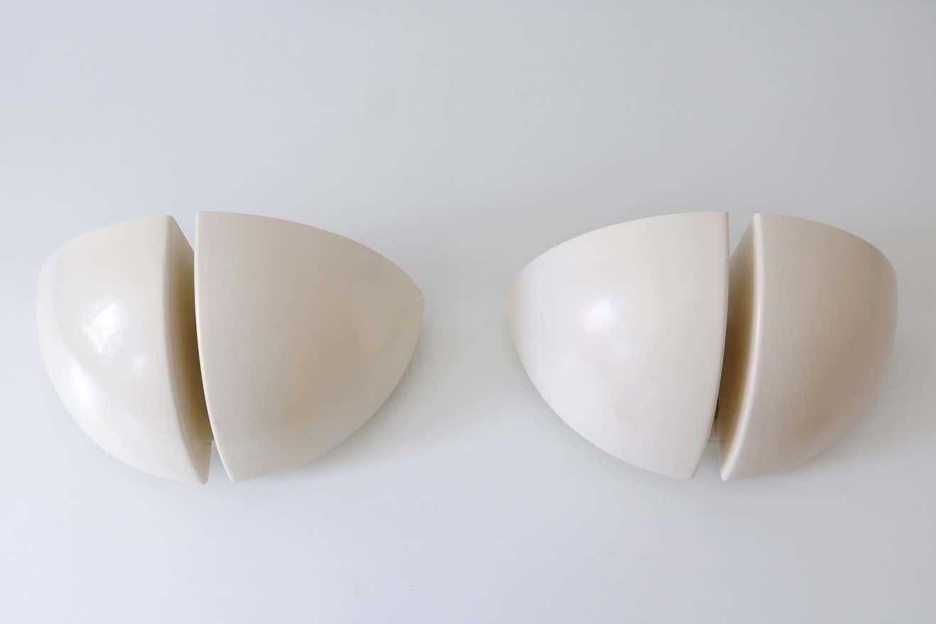 photo furniture Set Of Two Raak Octavo Wall Lamps Or Sconces By Raak, Netherlands, 1970s