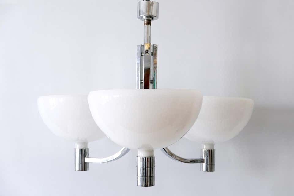 Monumental Triple Chandelier By Franco Albini & Franca Helg For Sirrah, 1969 photo for sale