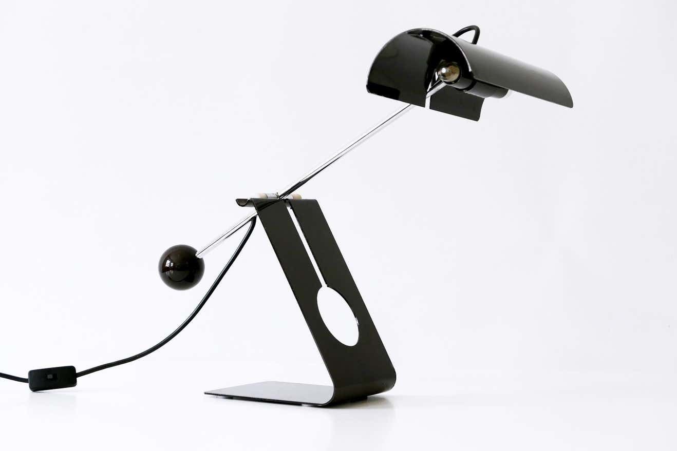 Articulated Table Lamp Picchio By Mauro Martini For Fratelli Martini 1970s Italy photo furniture