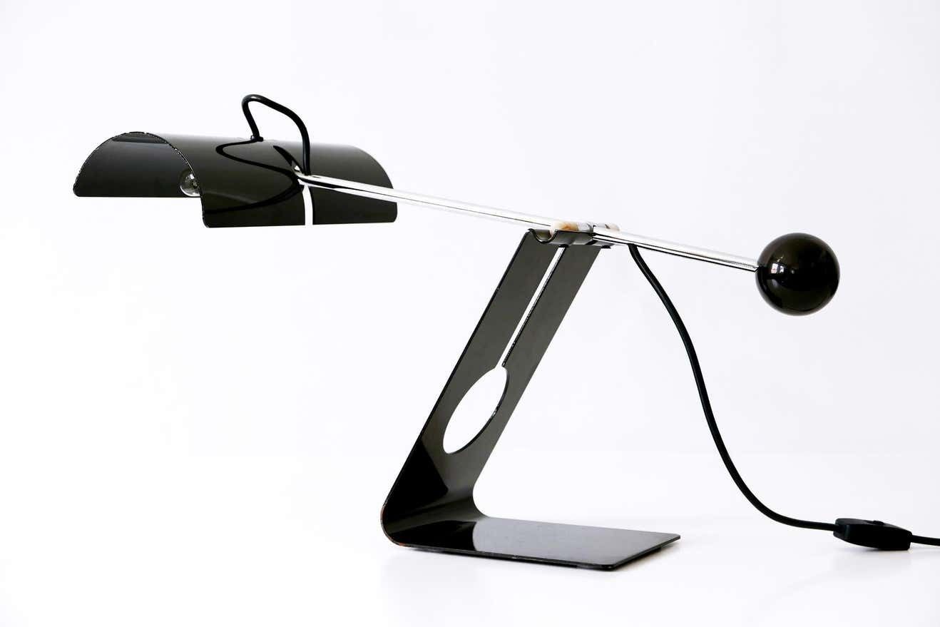 Lighting Articulated Table Lamp Picchio By Mauro Martini For Fratelli Martini 1970s Italy photo