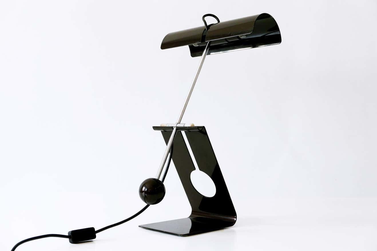 photo vinterior Articulated Table Lamp Picchio By Mauro Martini For Fratelli Martini 1970s Italy