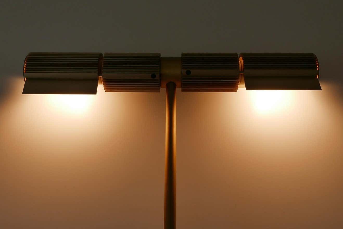 Lighting Set Of Two Haloprofil Wall Lamps By V. Frauenknecht For Swisslamps International photo