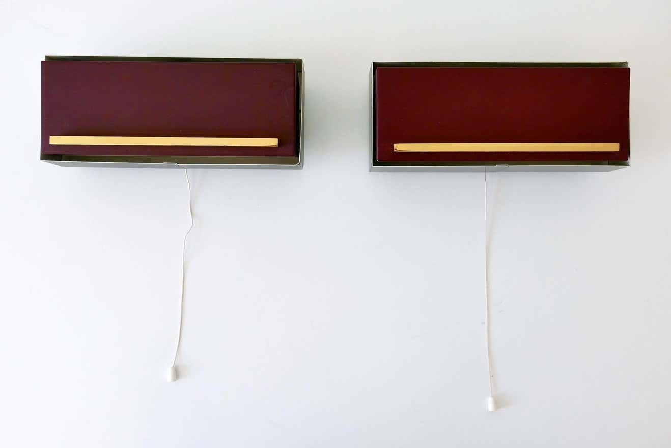 Set Of Two Elegant Bedside Sconces Or Wall Lamps By Paul Neuhaus Germany 1950s photo 1815.0