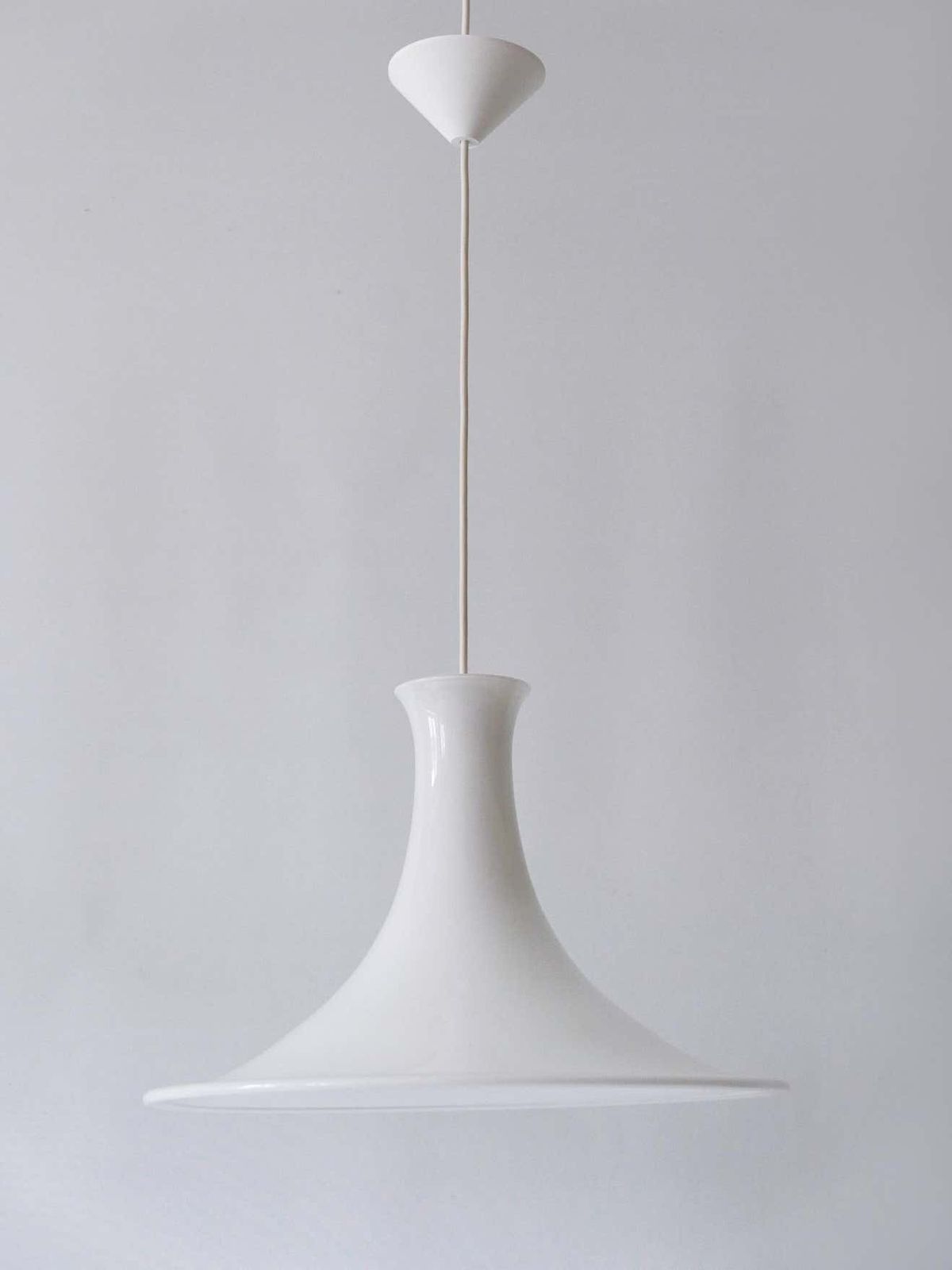 Mandarin Pendant Lamp By Michael Bang Für Holmegaard/Royal Copenhagen 1980s photo vinterior