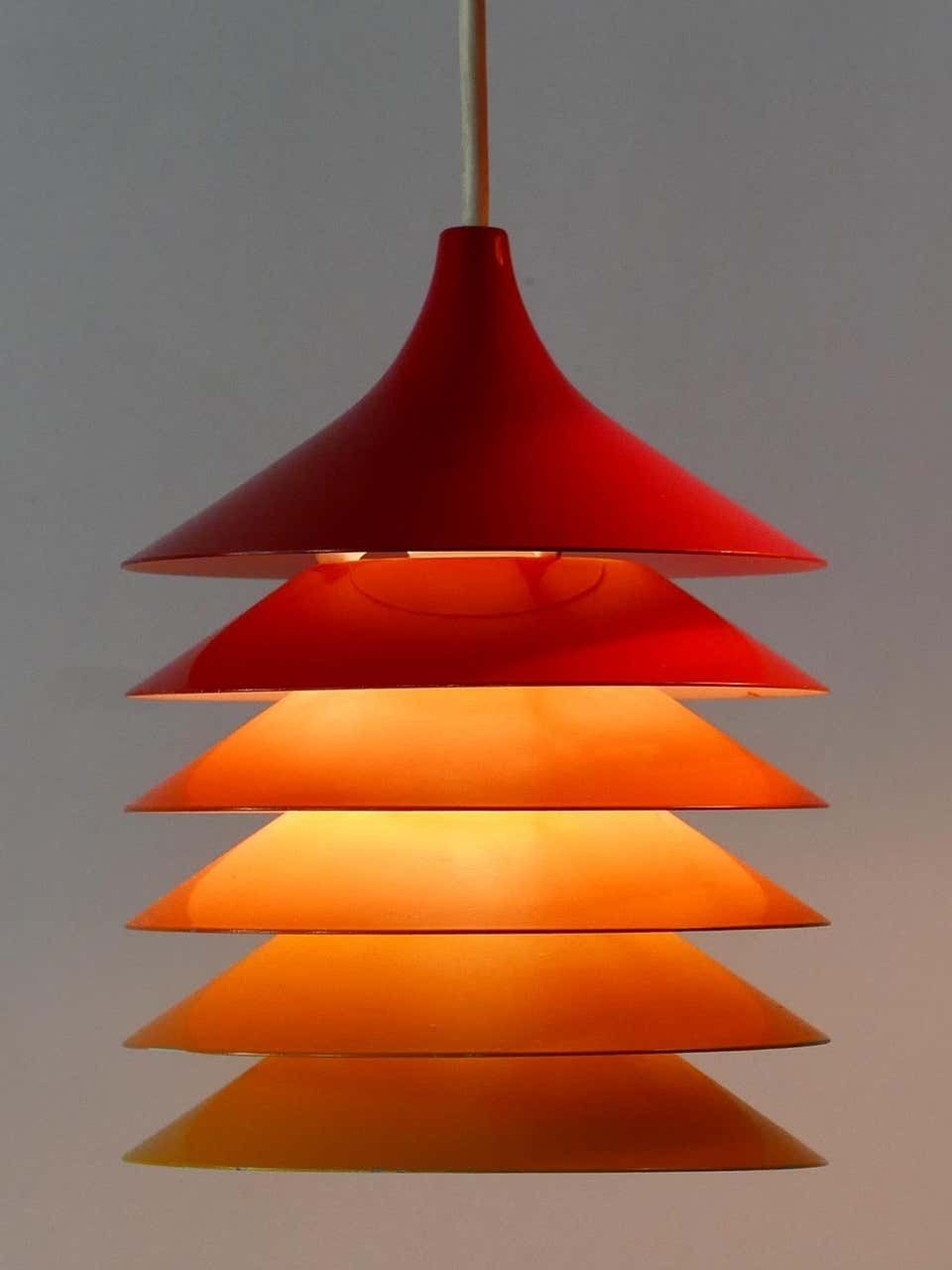 Set Of Two Duett Pendant Lamps By Bent Gantzel Boysen For Ikea Sweden 1980s photo buy