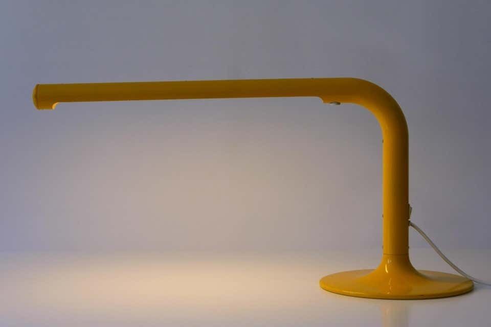 Large & Elegant Tube Table Lamp By Anders Pehrson For Ateljé Lyktan, 1960s photo furniture
