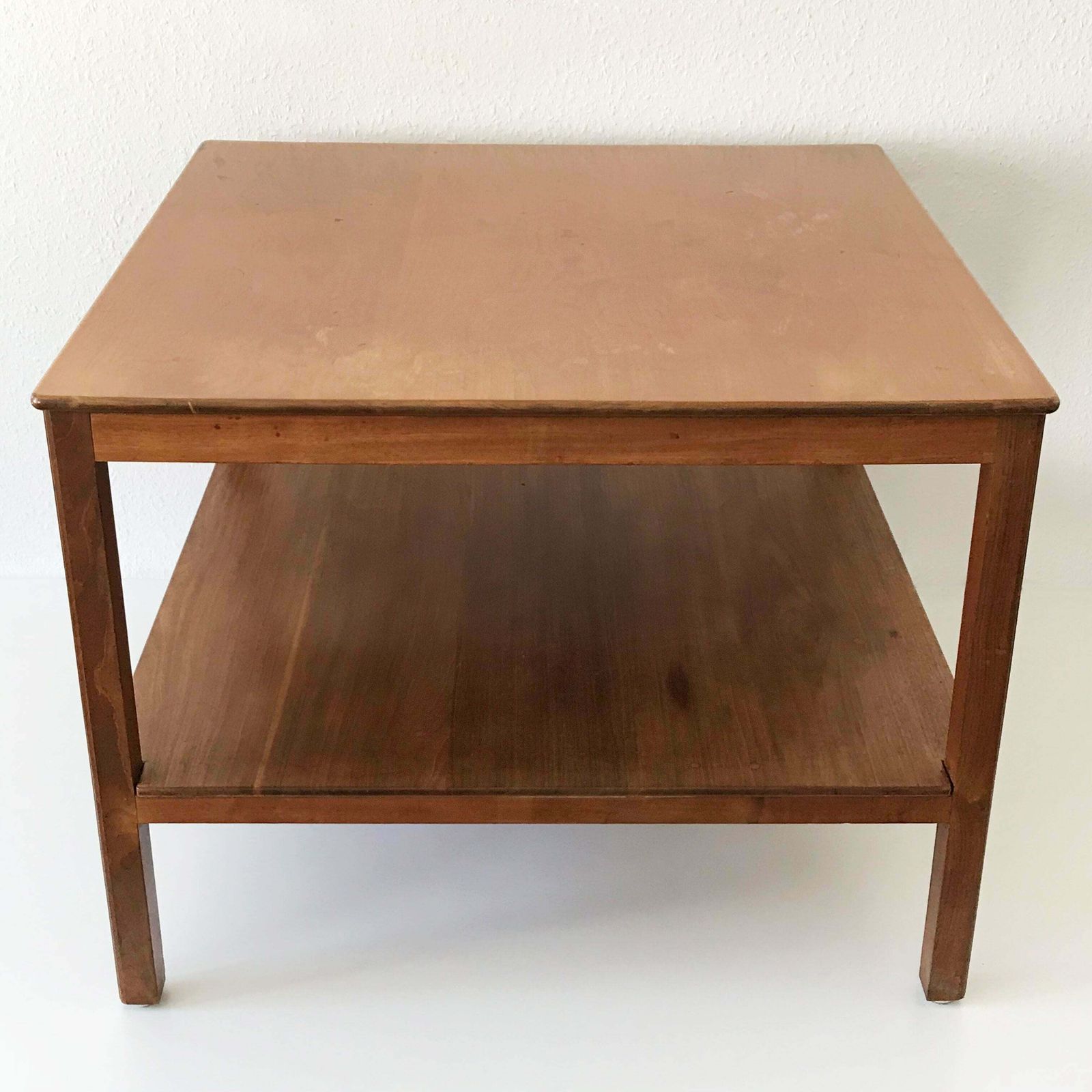 Minimalistic Coffee Mahogany Table By Kaare Klint For Rud Rasmussen Denmark 1934 photo furniture