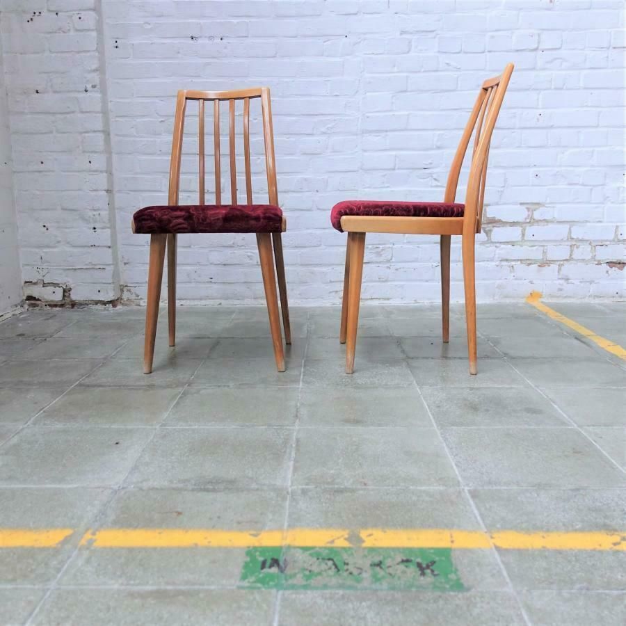 Set Of 4 Tatra Chairs By Antonin Suman For Ton photo for sale