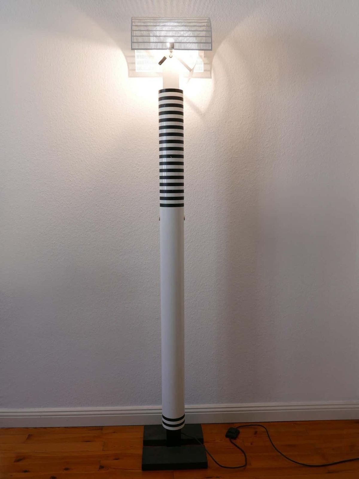 Monumental Postmodern Shogun Floor Lamp By Mario Botta For Artemide Italy 1980s photo for sale