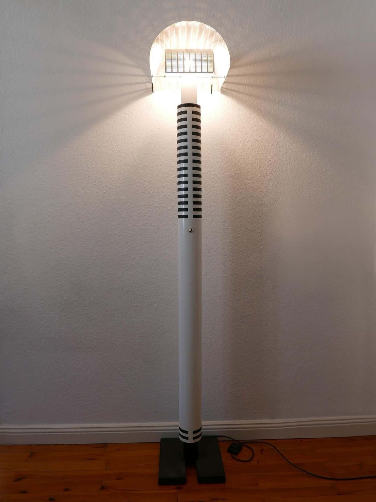 Monumental Postmodern Shogun Floor Lamp By Mario Botta For Artemide Italy 1980s photo 7714.0