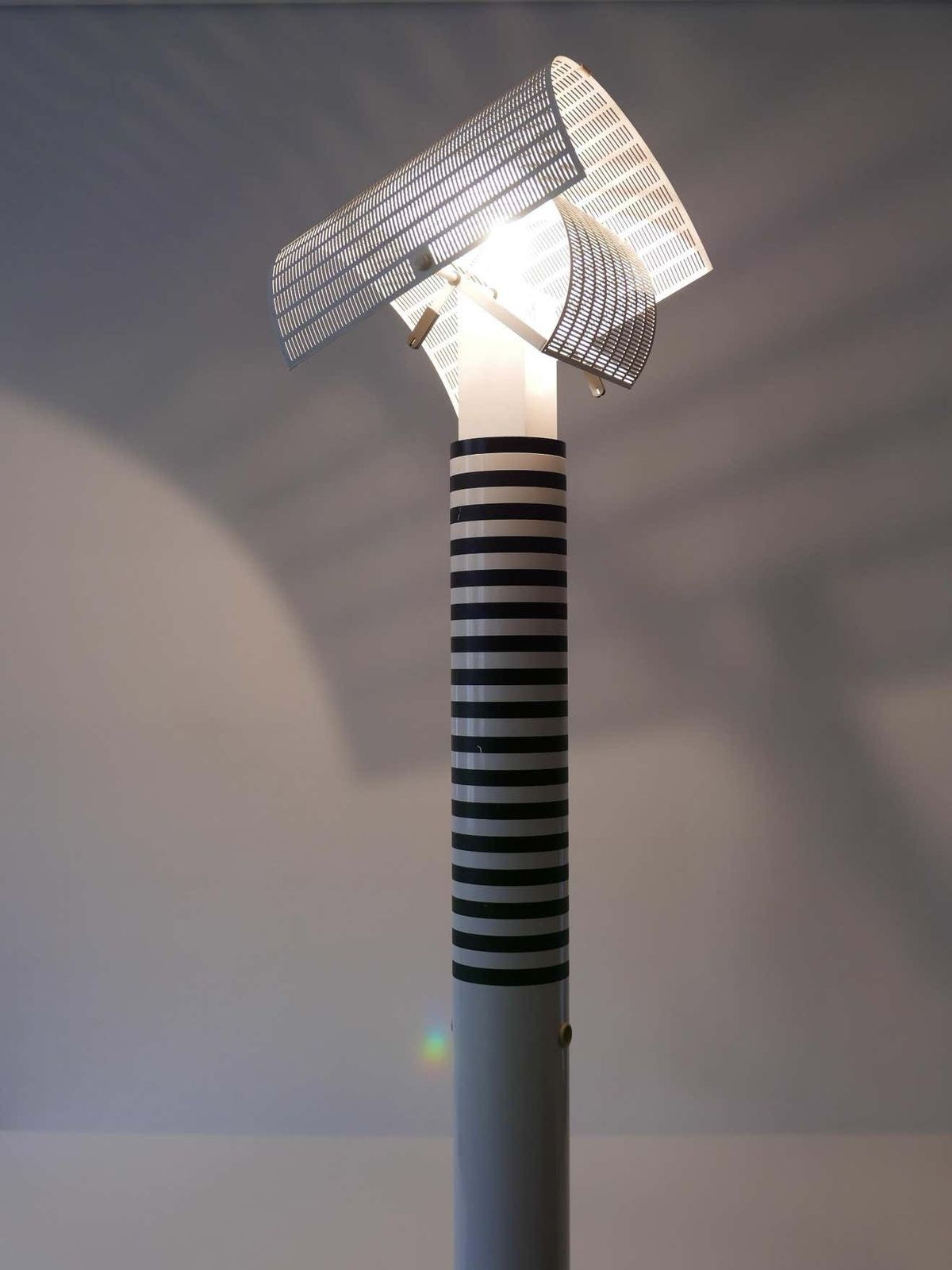 photo furniture Monumental Postmodern Shogun Floor Lamp By Mario Botta For Artemide Italy 1980s