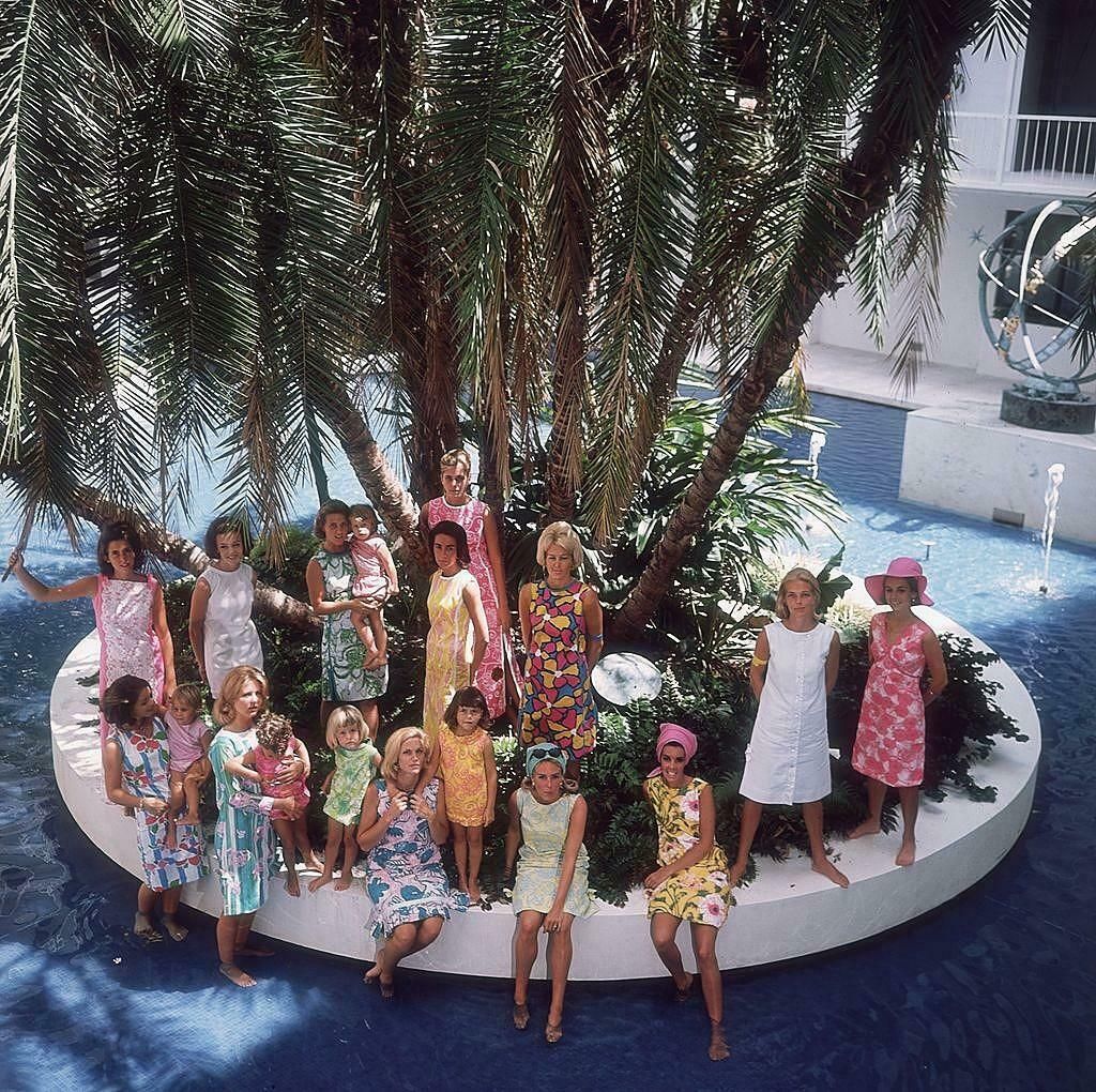 Pulitzer Fashions By Slim Aarons