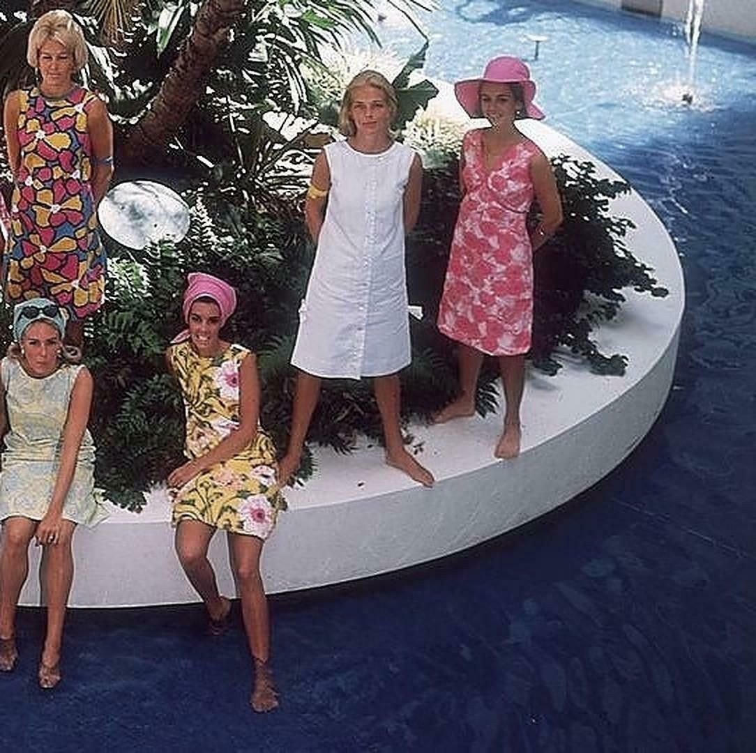 Pulitzer Fashions By Slim Aarons photo for sale
