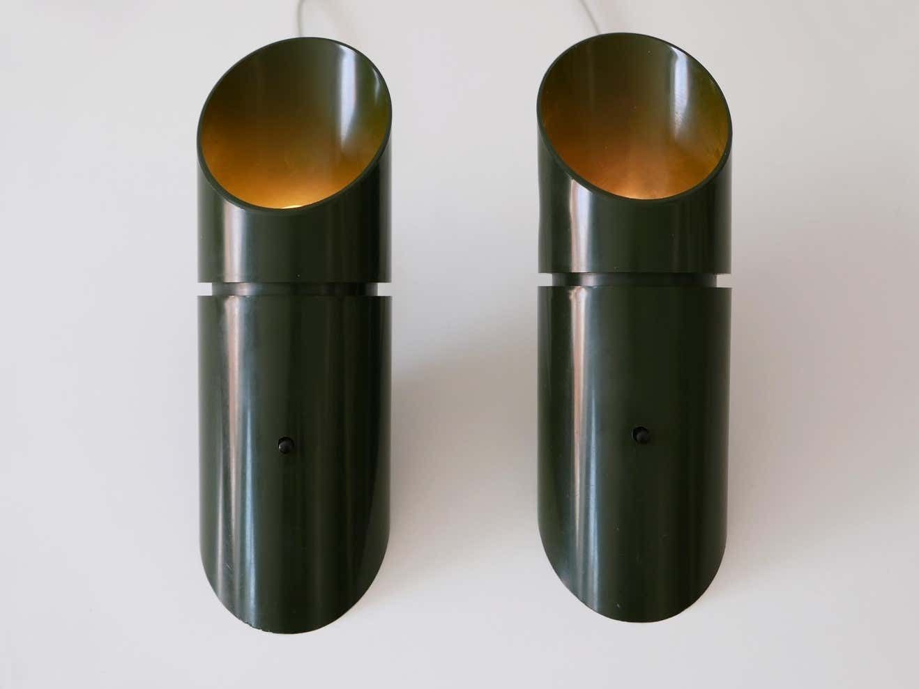 Set Of Two Mid Century Modern Universal Lamps By Hans Due For Fog & Mørup photo vinterior