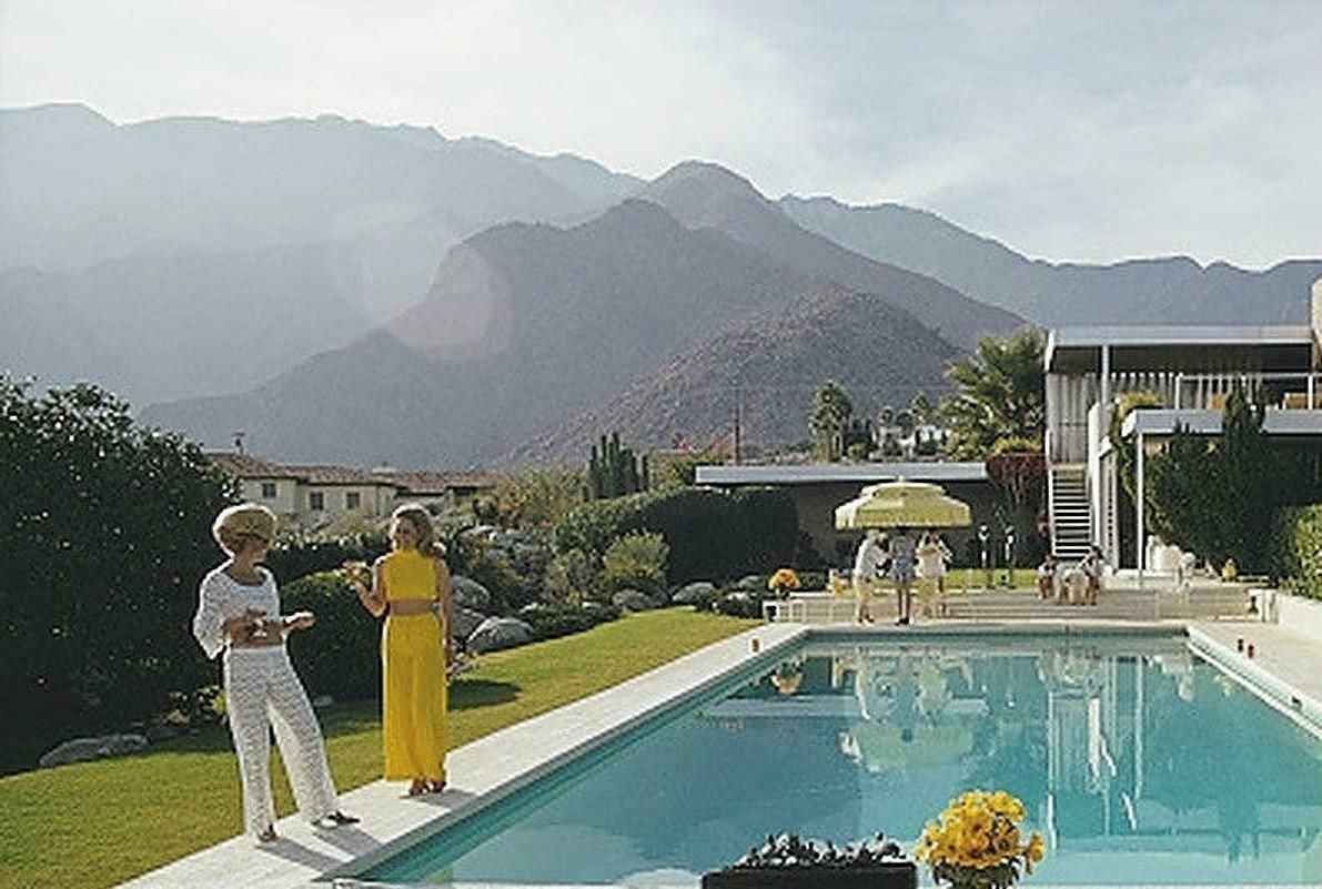 Palm Springs Pool By Slim Aarons photo Art