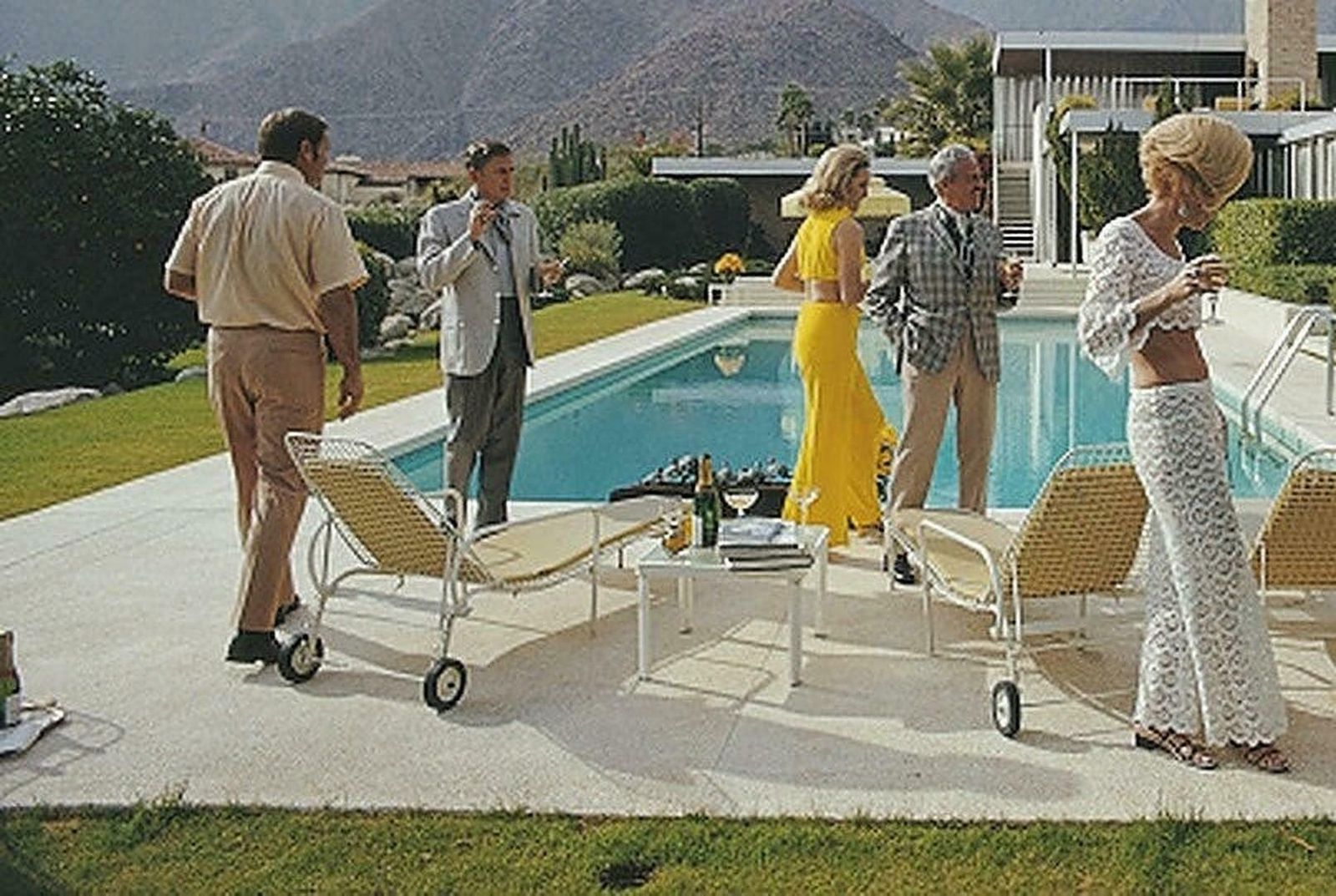Poolside Style By Slim Aarons photo for sale