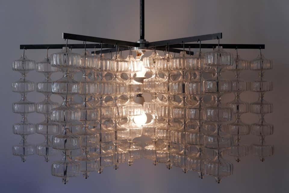 photo furniture Huge Mid Century Modern Chandelier By Aloys Ferdinand Gangkofner, 1968, Germany