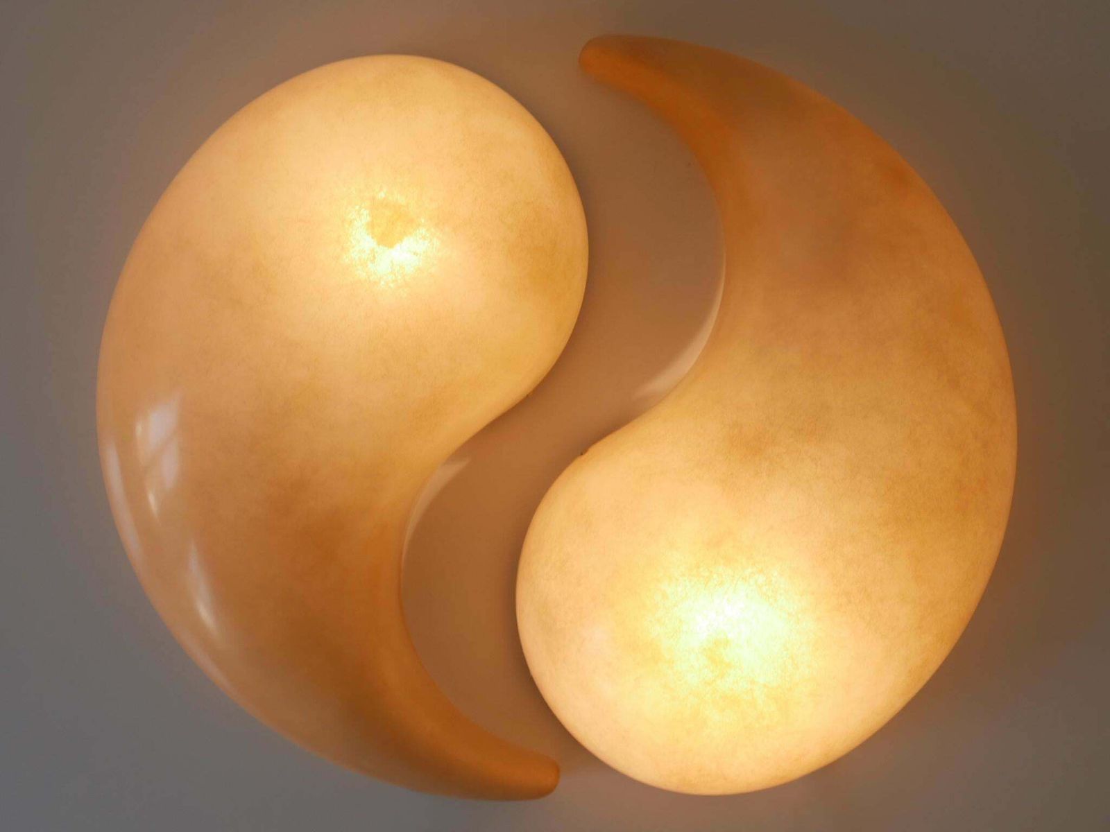 Set Of Two Wall Lamps Or Sconces Chakra By Gregorio Spini For Kundalini Italy photo buy