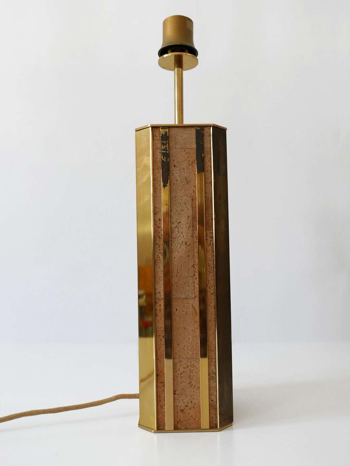 photo furniture Set Of Two Monumental Mid Century Table Lamps By Vereinigte Werkstätten Germany