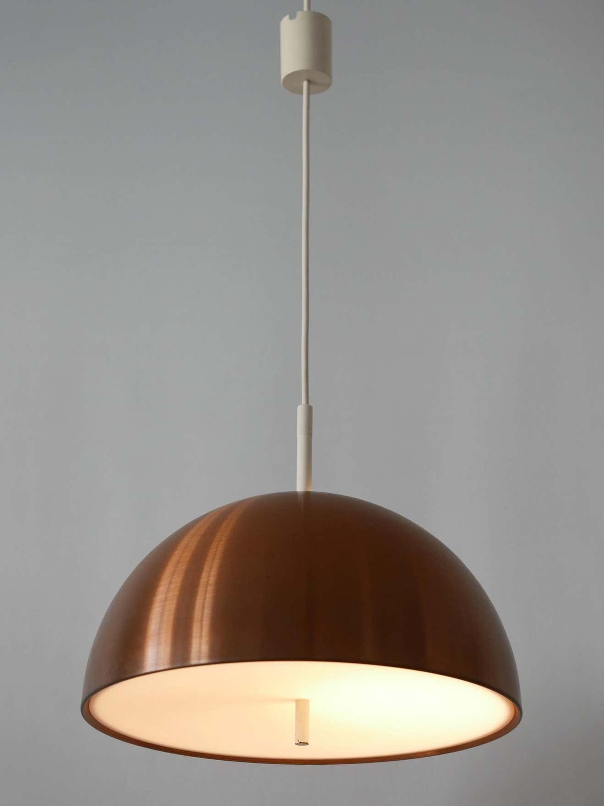 photo buy Elegant Mid Century Modern Copper Pendant Lamp By Staff & Schwarz Germany, 1960s
