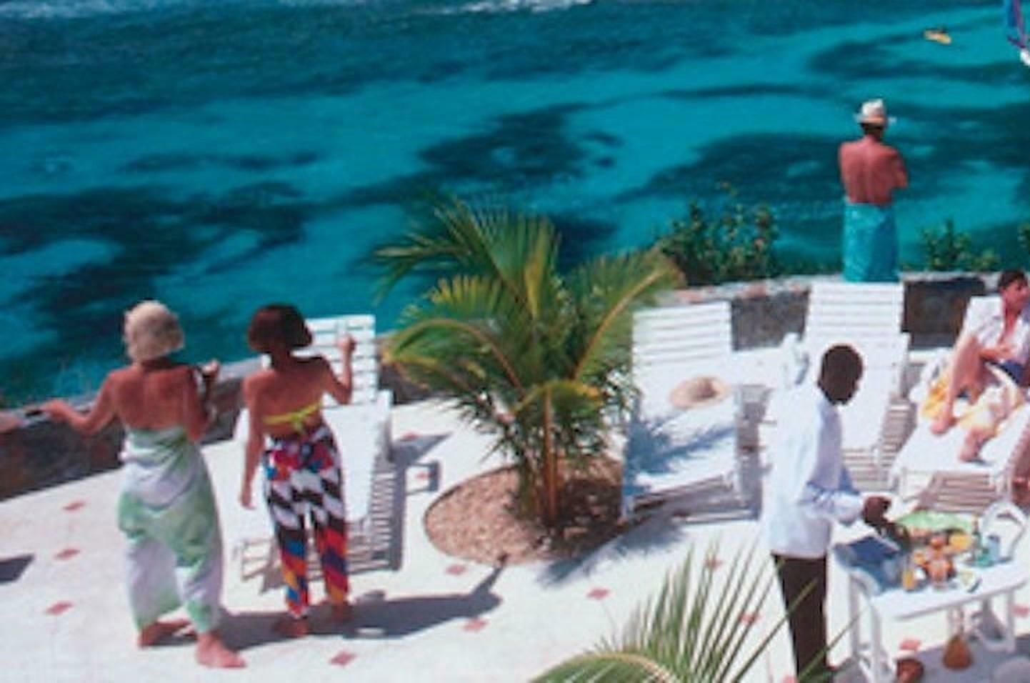 Tropical Mustique By Slim Aarons photo Art