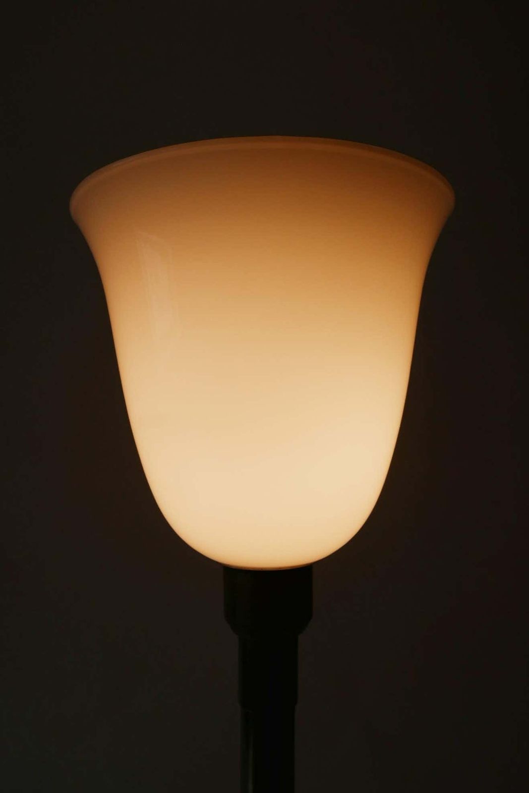 photo furniture Elegant Art Deco Bauhaus Nickel Plated Brass Table Lamp Or Floor Light, 1930s