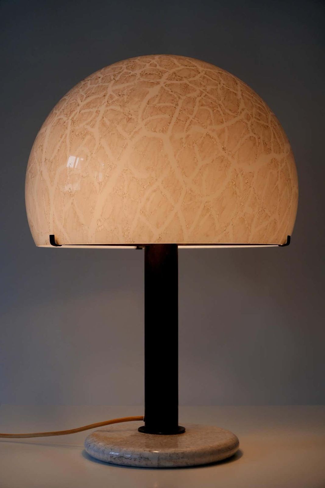 Large Venini Table Lamp ''Model 832'' By Ludovico Diaz De Santillana, 1960s, Italy photo furniture