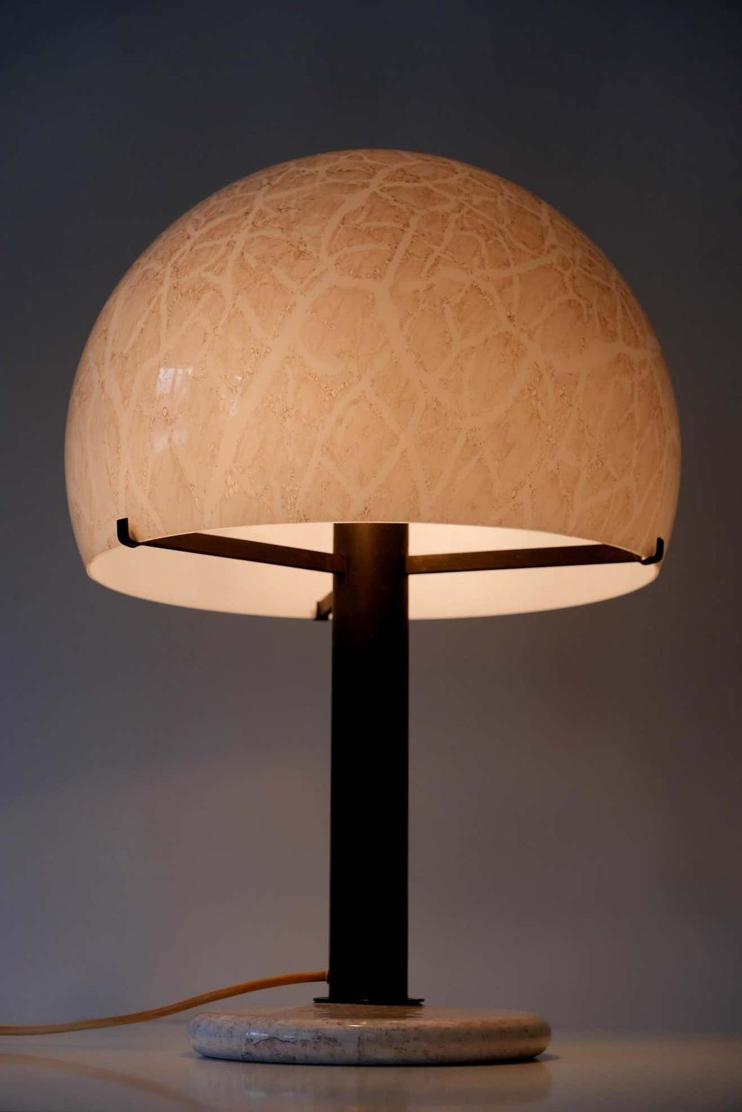 photo vinterior Large Venini Table Lamp ''Model 832'' By Ludovico Diaz De Santillana, 1960s, Italy