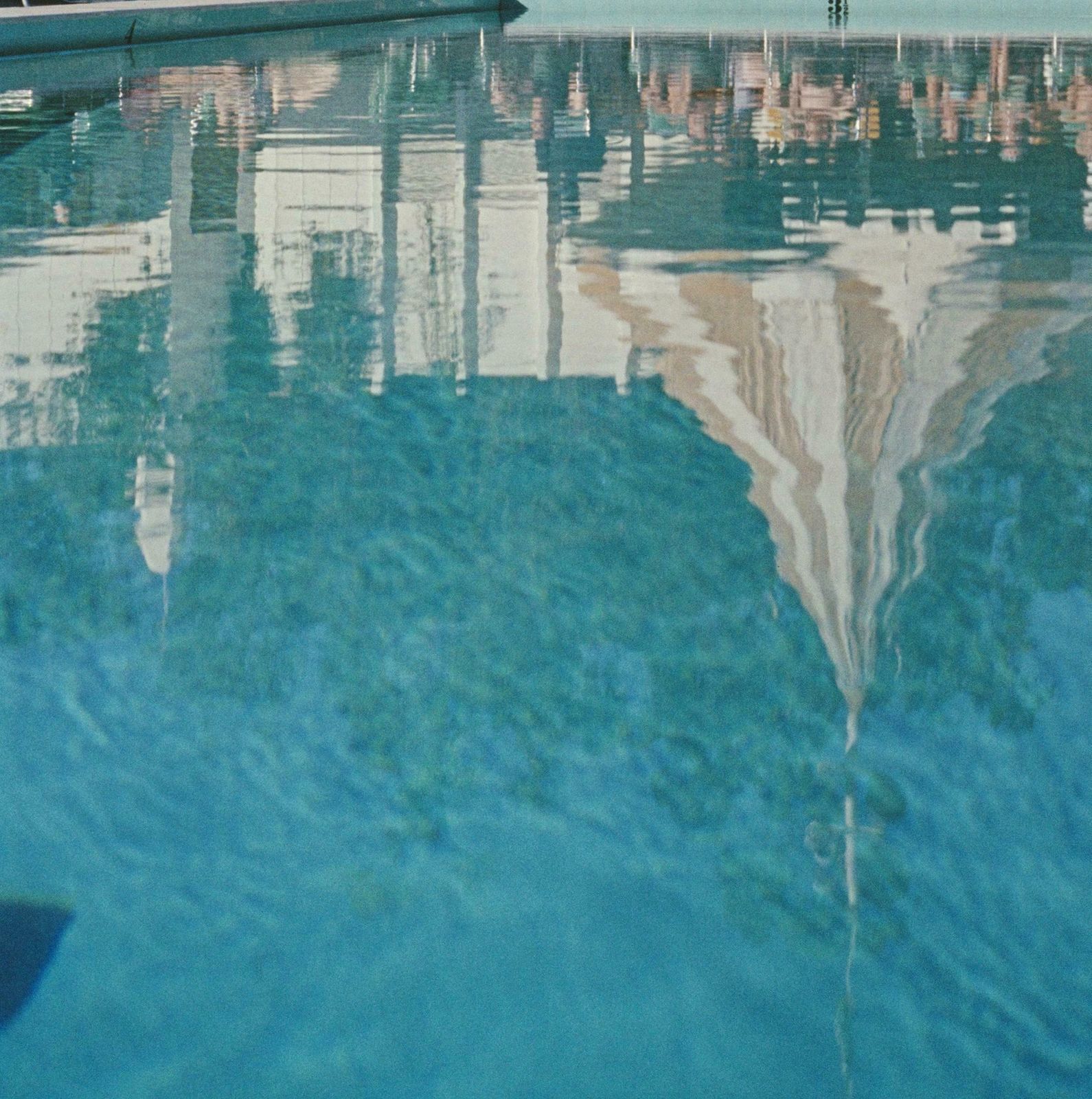 Beverly Hills Hotel Pool By Slim Aarons photo Art