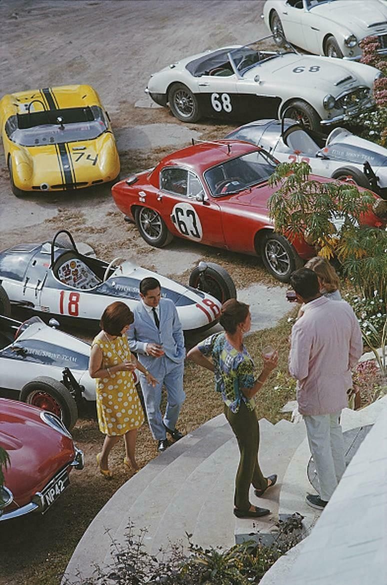 Bahamas Speed Week By Slim Aarons