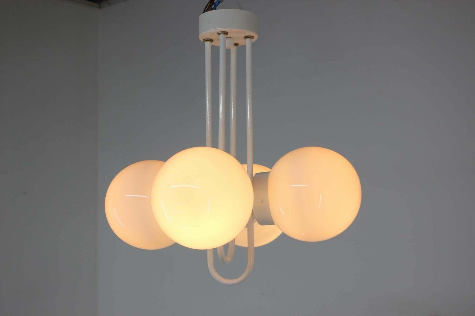 1970s Chandelier By Instala Decin Czechoslovakia ,Up To 4pieces photo vinterior