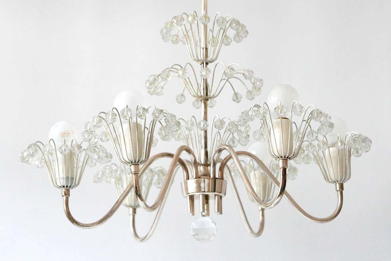 Midcentury Chandelier Or Pendant Lamp By Emil Stejnar For Rupert Nikoll, 1950s photo buy
