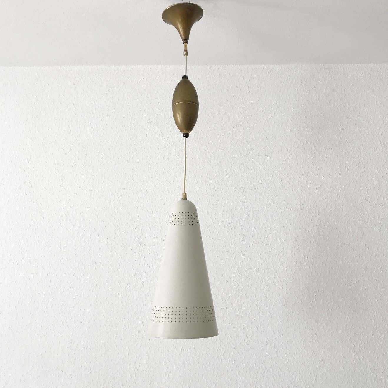Exceptional Mid Century Modern Pendant Lamp Or Hanging Light, 1960s, Scandinavia photo furniture