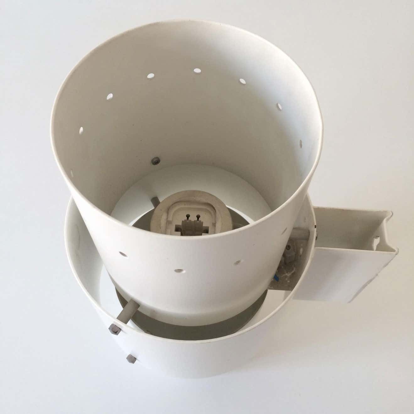 862.0 Large Modernist Two Flamed Wall Lamp Or Sconce By Spectral, Germany photo