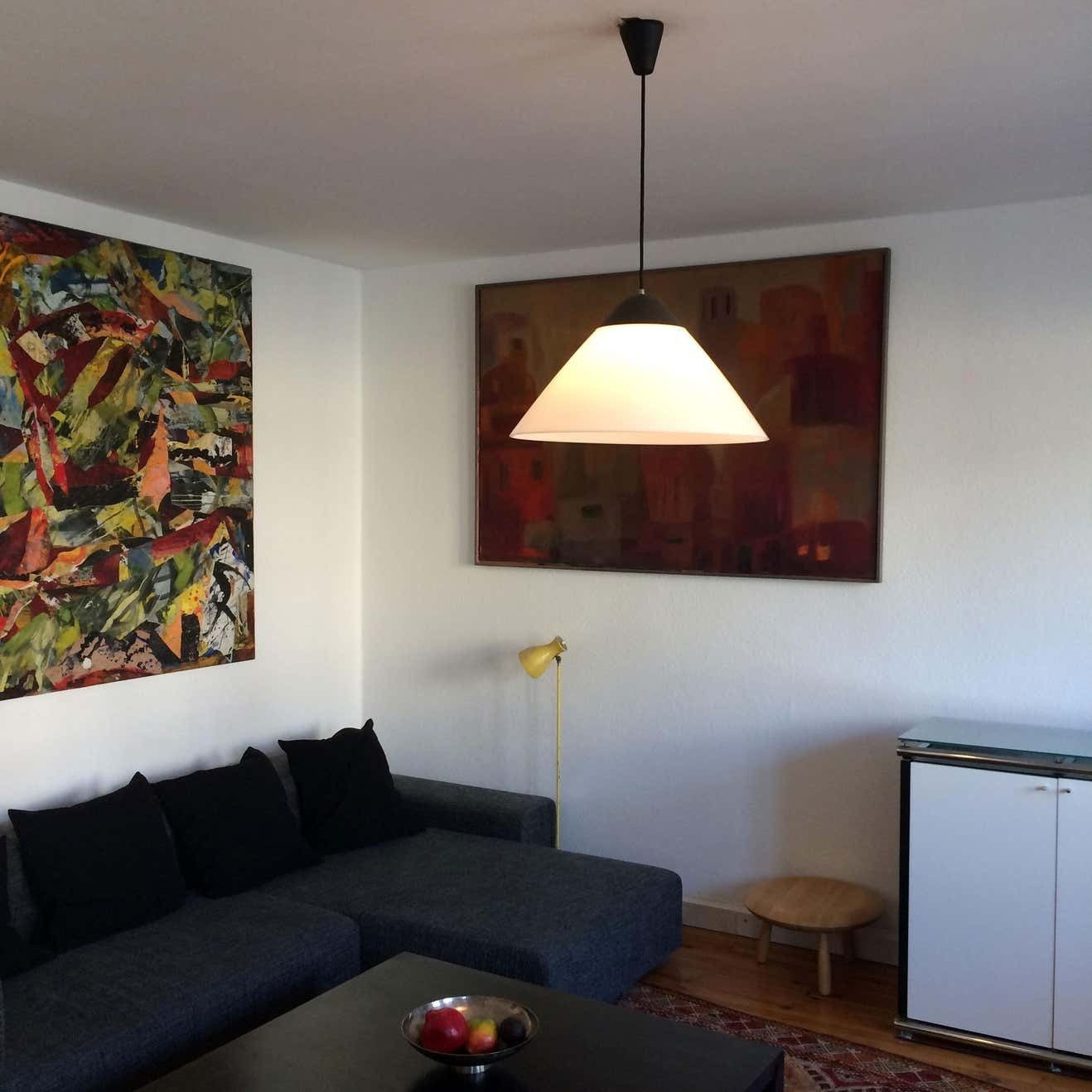 photo furniture Large Pendent Lamp Opala Midi By Hans Wegner For Louis Poulsen 1970s Denmark
