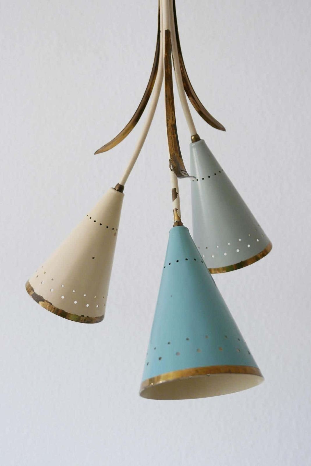 photo furniture Lovely Mid Century Modern Sputnik Chandelier Or Pendant Lamp, 1950s, Germany