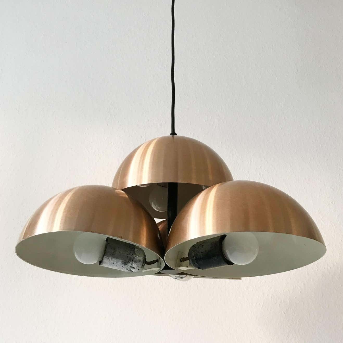 Lighting Rare Pendant Lamp Cantharel In The Style Of Maija Liisa Komulainen For Raak, Nl photo
