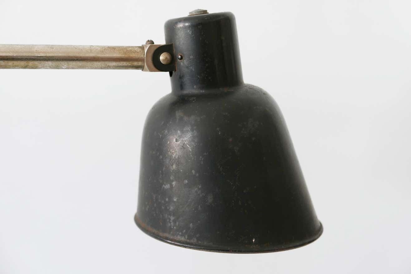 photo buy Rare Two Armed Bauhaus Table Lamp By Christian Dell For Bünte & Remmler 1930s